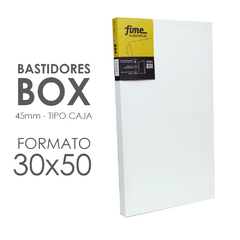 Bastidor Entelado Box45mm Fime 30X50