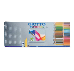 Lapiz Giotto Supermina X 50 Elementos Lata