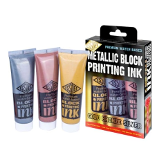 Tinta Al Agua GRABADO ESSDEE 100cc METALIZADOS x 3 - comprar online