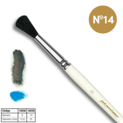 Pincel Plantec - Mop Oreja De Buey Nro 14