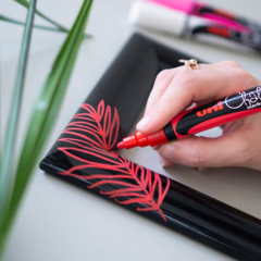 Marcador Tiza Uni Chalk X Unidad - tienda online