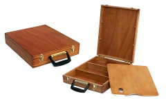 Valija De Pintor Vertical Con Paleta - comprar online