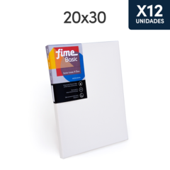 Bastidor Entelado Fime Linea Basic 20x30 12 Unidades