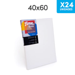 Bastidor Entelado Fime Linea Basic 40x60 24 Unidades