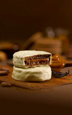 Alfajores de Choc. Blanco x6 en internet