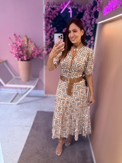 Vestido viscolinho nude 18 na internet