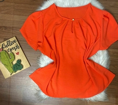 Blus duna plus sise laranja 0145 - comprar online