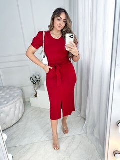 Conjunto fenda vermelho 074