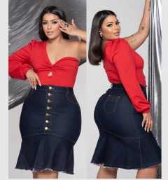 Saia jeans plus sise 0166 - comprar online