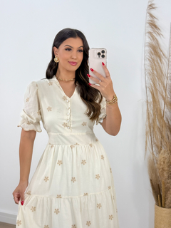 vestido lese bordado NUDE 067 na internet