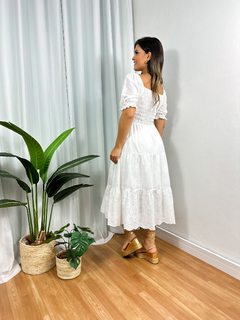 vestido lese branco 099 na internet