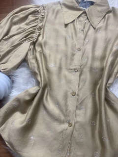 Imagem do Blusa manga bufante caqui 175