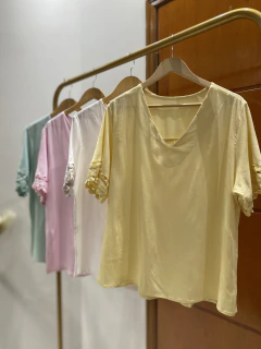 blusa linho plus sise 0492