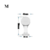 Plug Anal de Silicone Transparente Homo Modern - loja online