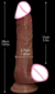 Vibrador Realistico Ponto G Flexible Zenaide na internet
