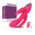 Vibrador Rabbit Estimulador de Clitóris, Ponto G e Ânus HiWup