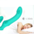 Strapless Strapon Vibrador Duplo 10 Velocidades