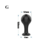 Plug Anal de Silicone Transparente Homo Modern - comprar online