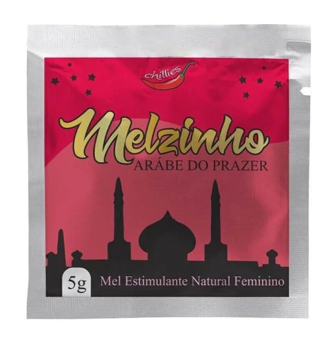 Melzinho Árabe do Prazer Sachê Comestível 5g