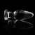 Plug Anal de Vidro Transparente Multiway - Modern Sex Shop | Brinquedos Eróticos Exclusivos