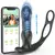 Plug Anal e Anel Peniano Modern Nine Vibro