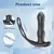 Imagem do Plug Anal e Anel Peniano Modern Nine Vibro
