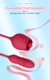 Vibrador Sugador 2 em 1 Ponto G Rose Flower