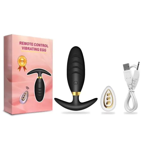 Vibrador Anal Massageador Control