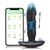 Vibrador Plug Anal Masculino Massageador de Próstata Propulsor Bluetooth APP - comprar online