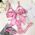 Conjunto Lingerie Erótica Laço 3 Peças Yimu Modern