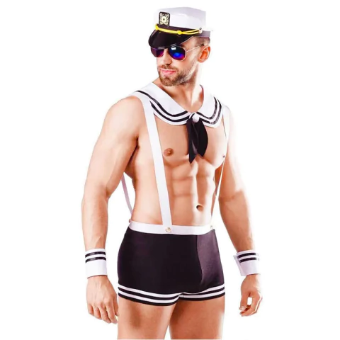 Fantasia Sexy para Homem Uniforme Marinheiro Modern
