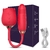 Vibrador Sugador 2 em 1 Ponto G Rose Flower
