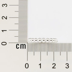 Anel Com Bolas De 3Mm. na internet