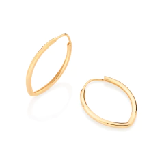 Imagem do Brinco Rommanel Argola Oval 526972