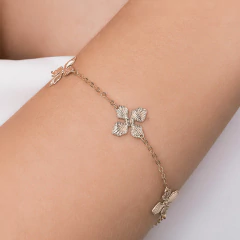 Pulseira Rommanel Com Flores Colecao Ana Hickmann 552208 na internet