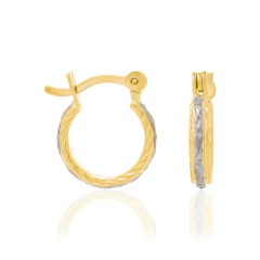 Brinco Argola Com Aplicacao De Rhocium.Med 1,3 Cm - comprar online