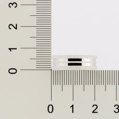 Alianca Diamantada De 6 Mm Com 2 Frisos Lisos. - comprar online