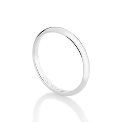 Alianca Lisa Meia Cana Com 2,0 Mm. - comprar online