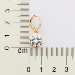 Brinco Rommanel Argola Com Zircônias 527411 - loja online