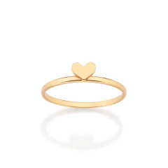Anel Skinny Com Coracao. - comprar online
