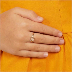 Anel Infantil Gato Com Aplicacao De Resina. - comprar online