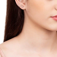 Brinco Rommanel Ear cuff Estrela 525675 - comprar online