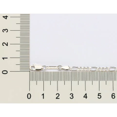 Imagem do Pulseira Formada Por Corrente De Elo Groumet 3X1.Med 19 Cm