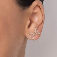 BrincoRommael Borboleta Com Asas Vazadas 527402 - loja online