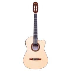 Violão Rozini Presença Brasil RX515-BTNCTLP Flat Eletroacústico Nylon Natural Brilhante