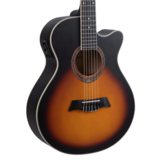 Violão Michael Eletroacústico VMY340 Mini Jumbo Cutway Sunburst Mate - comprar online