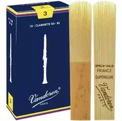 Palheta Vandoren Tradicional Clarinete 3,0 - Valor Unitário na internet