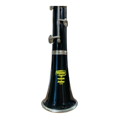 Imagem do Clarinete Sib Selmer Bundy Resonite USA Resina Chaves Niqueladas - Usado (3217)