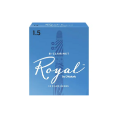 Palheta Rico Royal By D'addario Clarinete 1,5 - Valor Unitário