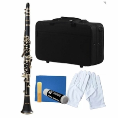 Clarinete Sib Klassic Wind FCL-150 Chaves Niqueladas - comprar online